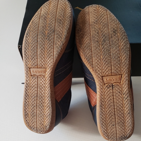 Mens Chic Levi's Denim Shoes